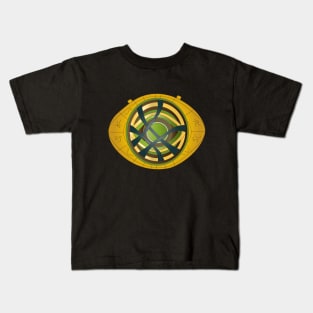 Mystical Gaze: Eye of Agamotto Enchantment Kids T-Shirt